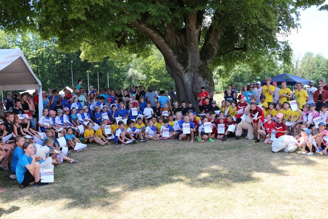 Siegerehrung der Altersklasse U10